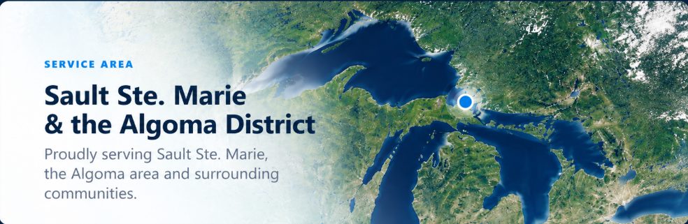 Boyd Group service area covering Sault Ste. Marie and the Algoma District